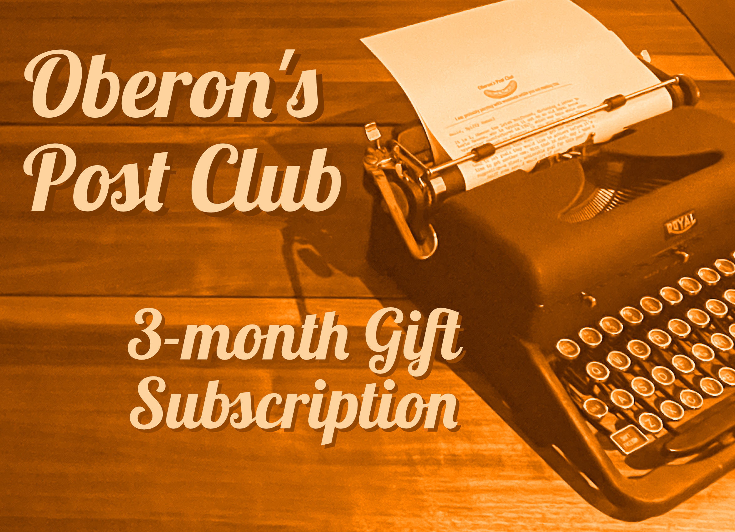 Three-month Gift Subscription
